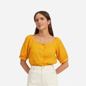 Everlane Puff sleeve blouse